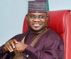  Yahaya Bello rejects calls for cancellation of Kogi governorship election