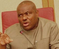  Wike and Oshiomole clash during  book launch in Abuja